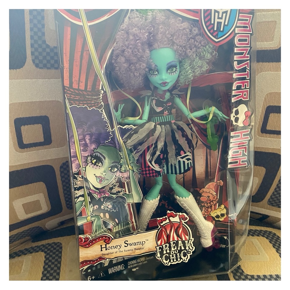 Monster High Honey Swamp Freak Du Chic - Mattel Rare